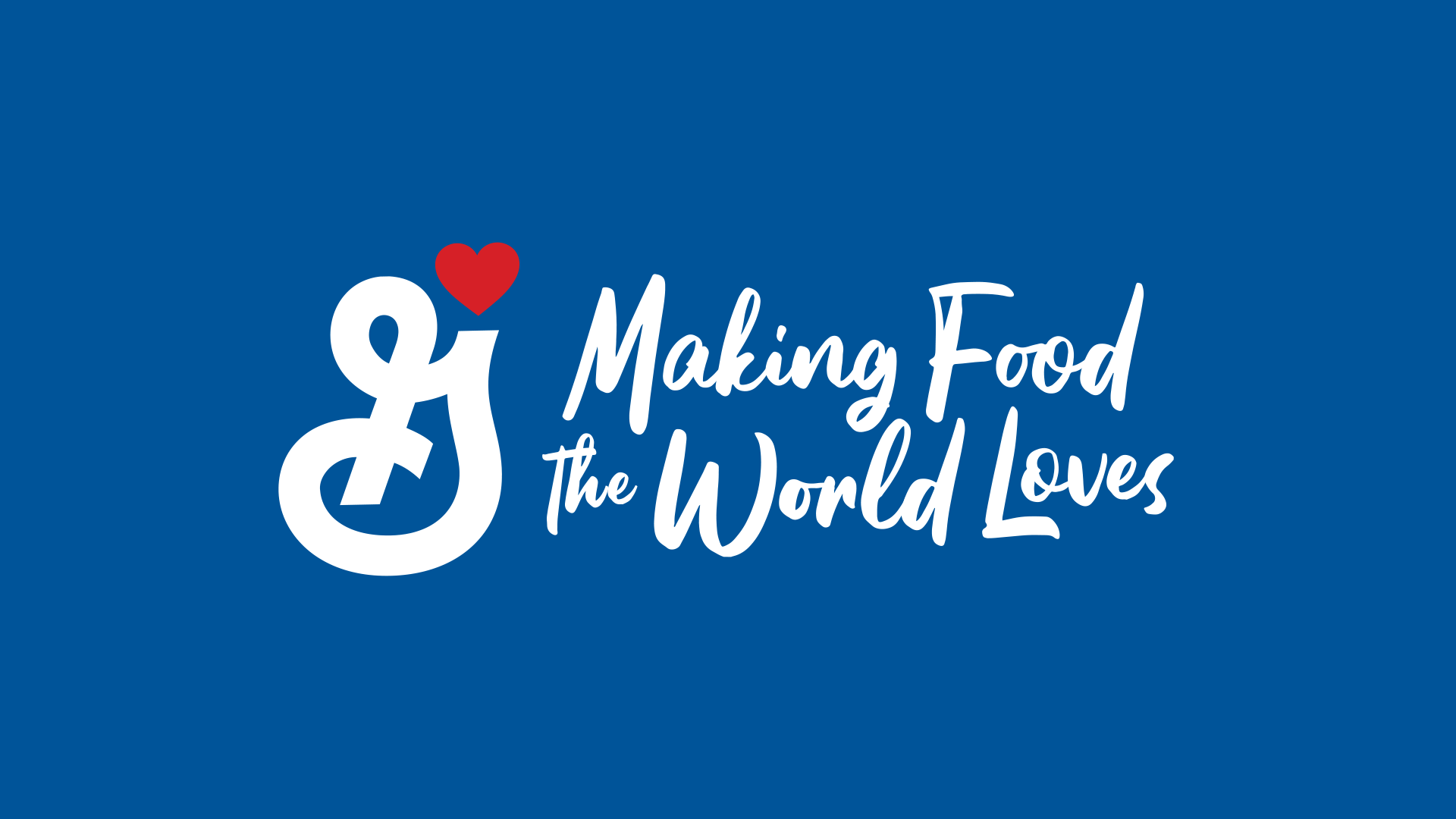 General Mills logo with the slogan Making Food The World Loves