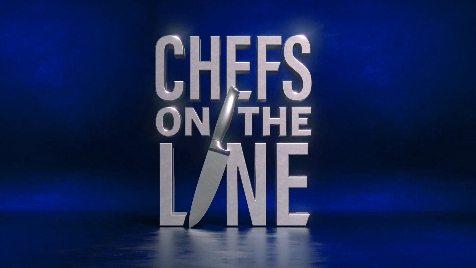 Silver Chefs on the Line logo on a dark blue background